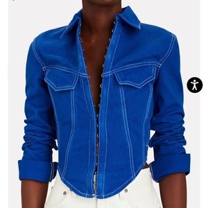 Dion Lee - Corset Denim Jacket